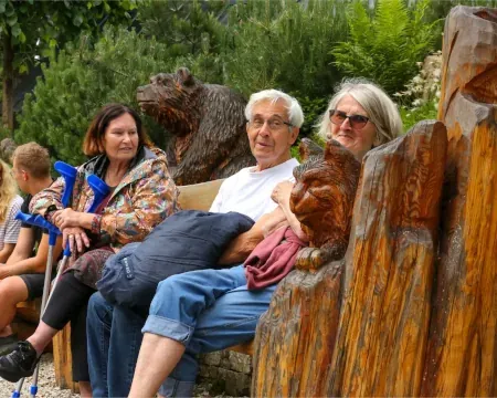 Rest and relaxation zone for families